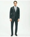Brooks Brothers Classic Fit Wool Tic 1818 Suit In Grey