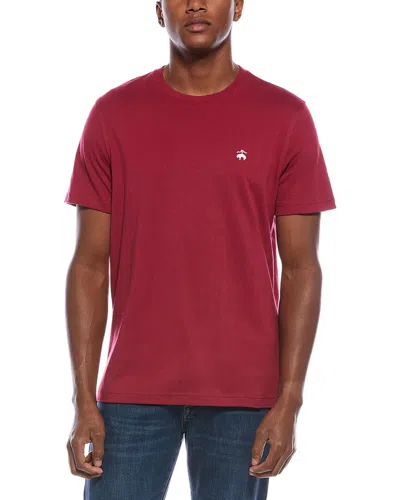 Brooks Brothers Classic T-shirt In Brown