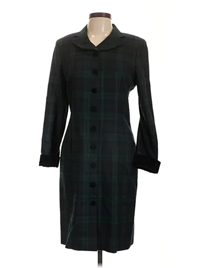 Pre-owned Brooks Brothers Coat In Green