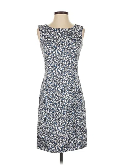 Pre-owned Brooks Brothers Cocktail Dress In Blue