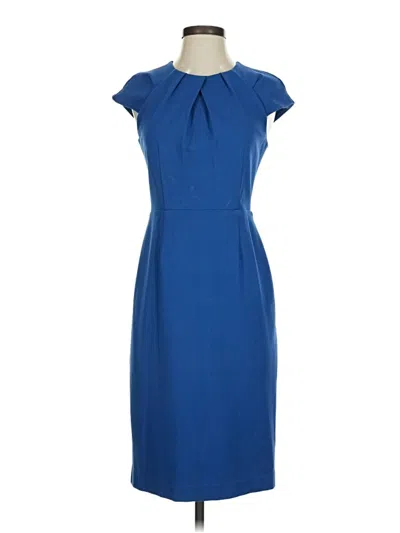 Pre-owned Brooks Brothers Cocktail Dress In Blue