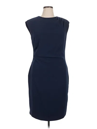 Pre-owned Brooks Brothers Cocktail Dress In Blue