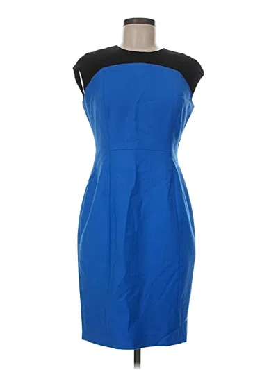 Pre-owned Brooks Brothers Cocktail Dress In Blue