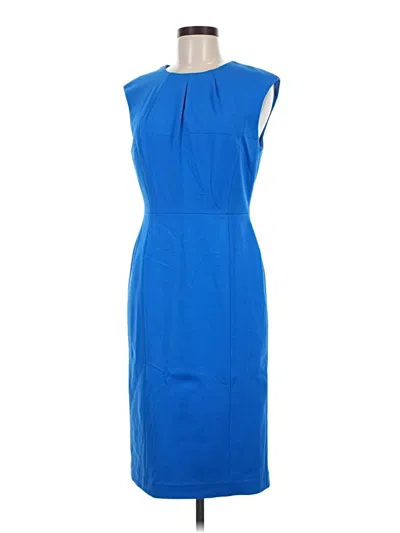 Pre-owned Brooks Brothers Cocktail Dress In Blue