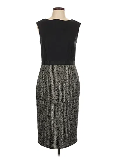 Pre-owned Brooks Brothers Cocktail Dress In Gray
