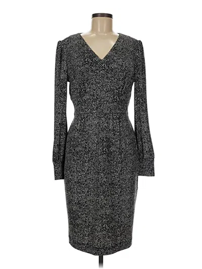 Pre-owned Brooks Brothers Cocktail Dress In Gray