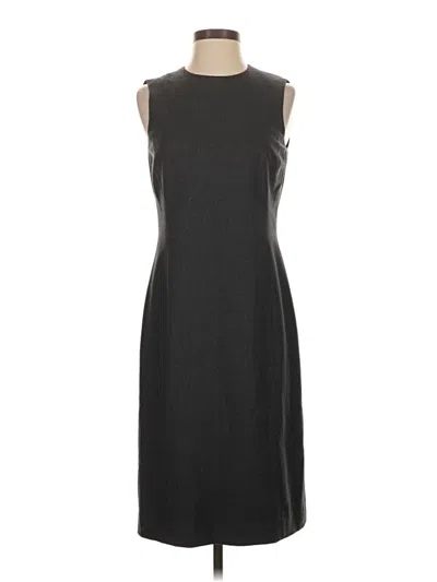 Pre-owned Brooks Brothers Cocktail Dress In Gray