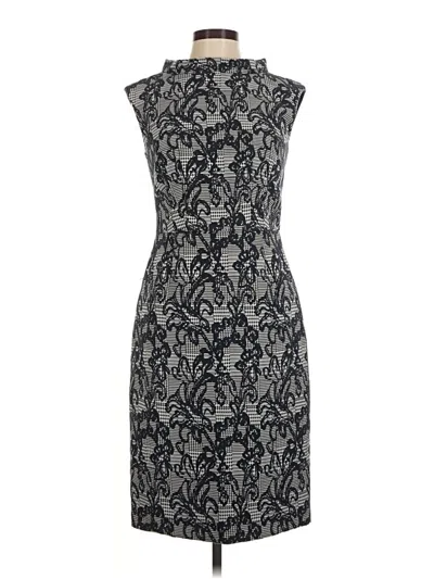 Pre-owned Brooks Brothers Cocktail Dress In Gray