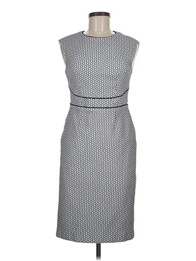 Pre-owned Brooks Brothers Cocktail Dress In Gray