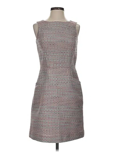 Pre-owned Brooks Brothers Cocktail Dress In Gray