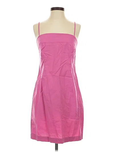 Pre-owned Brooks Brothers Cocktail Dress In Pink