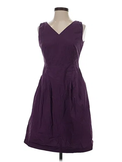 Pre-owned Brooks Brothers Cocktail Dress In Purple