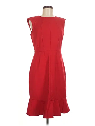 Pre-owned Brooks Brothers Cocktail Dress In Red