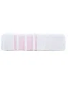 Brooks Brothers Contrast Border Bath Sheet In Pink