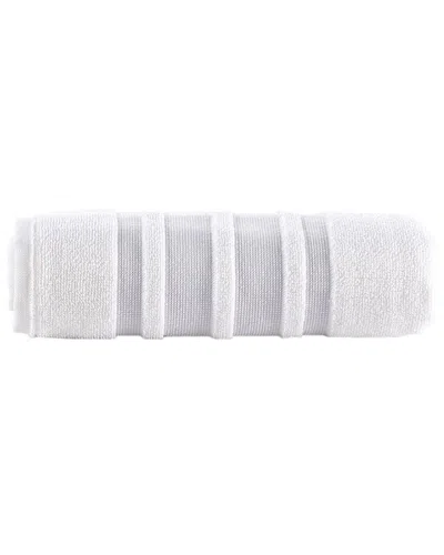 Brooks Brothers Contrast Border Hand Towels In Silver