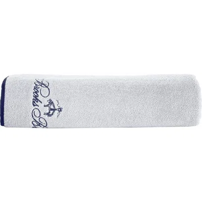 Brooks Brothers Contrast Border Turkish Cotton Bath Essential
