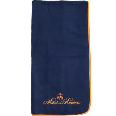 Brooks Brothers Contrast Border Turkish Cotton Bath Essential