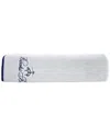 Brooks Brothers Contrast Frame Bath Sheets In Silver