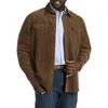 Brooks Brothers Corduroy Shirt Jacket In Carafe