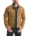 Brooks Brothers Out Corduroy Trucker Jacket In Brown