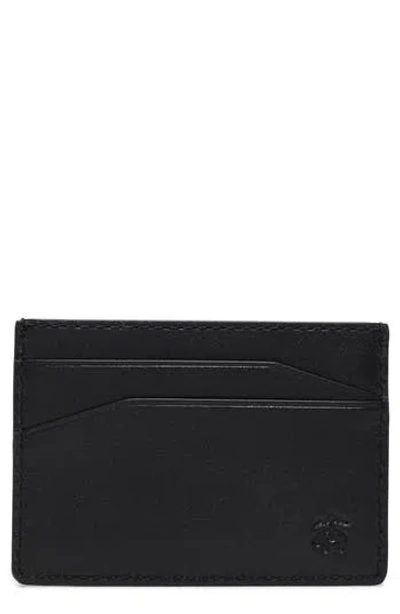 Brooks Brothers Coronado Card Case In Black