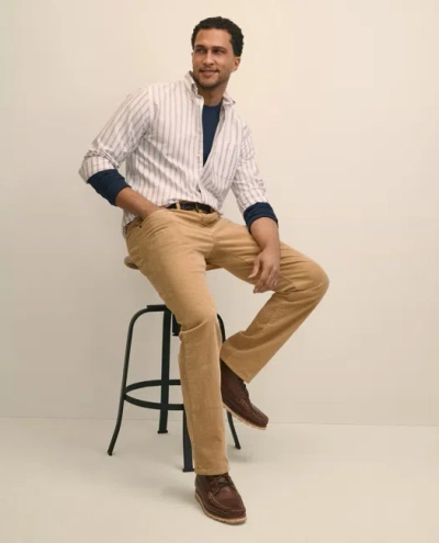 Brooks Brothers Cotton 5-pocket Corduroy Pants In Gold