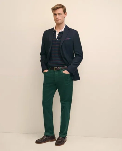 Brooks Brothers Cotton 5-pocket Corduroy Pants In Green