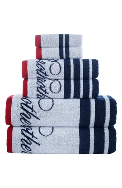 Brooks Brothers Cotton 6-piece Towel Set In White