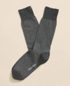 Brooks Brothers Cotton-blend Birdseye Socks In Gray