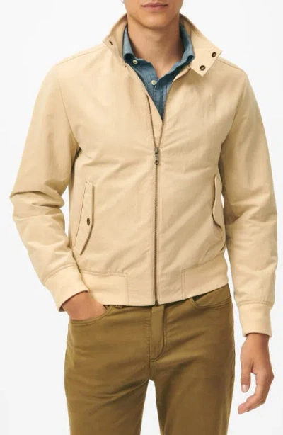 BROOKS BROTHERS BROOKS BROTHERS COTTON BLEND BOMBER JACKET