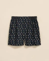 Brooks Brothers Cotton Broadcloth Dog & Frisbee Boxers In Blue