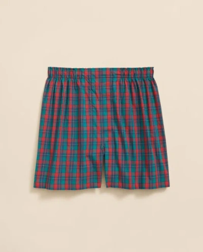 Brooks Brothers Cotton Broadcloth Multi Tartan Boxers