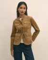 Brooks Brothers Cotton Corduroy Jacket In Brown
