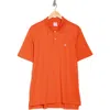 Brooks Brothers Cotton Interlock Polo In Orange