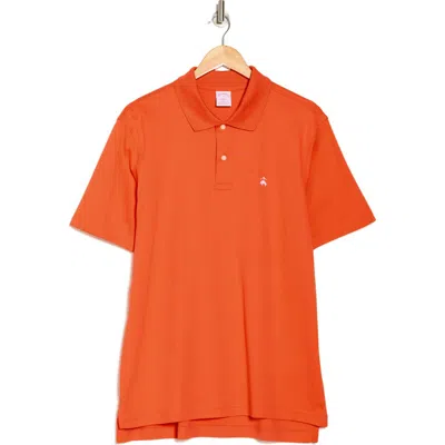 Brooks Brothers Cotton Interlock Polo In Pink