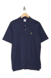 Brooks Brothers Cotton Interlock Polo In Blue