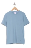 Brooks Brothers Cotton Jersey Pocket T-shirt In Blue