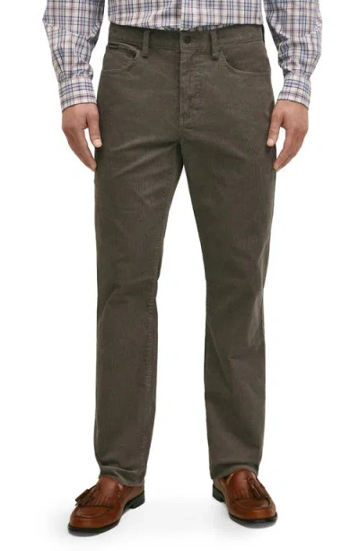 Brooks Brothers Stretch Cotton Corduroy Five Pocket Pants In Green