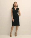 Brooks Brothers Cotton-viscose Lace Dress In Black