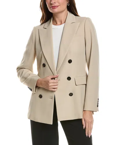Brooks Brothers Crop Jacket In Neutral