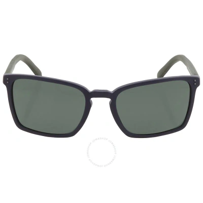 Brooks Brothers Dark Green Rectangular Men's Sunglasses Bb5041 603771 57 In Dark / Green / Navy