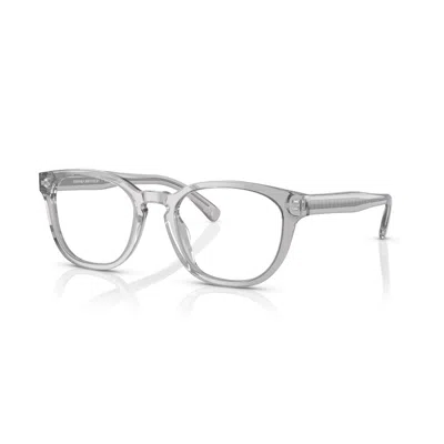 Brooks Brothers Demo Oval Men's Eyeglasses Bb2057 6074 53 In Gray