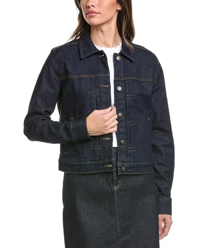 Brooks Brothers Denim Jacket In Multi