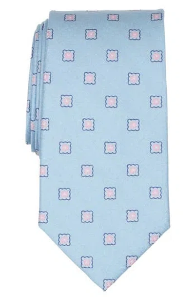 Brooks Brothers Diamond Flower Neat Tie In White