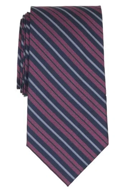 Brooks Brothers Double Stripe Tie In Multi