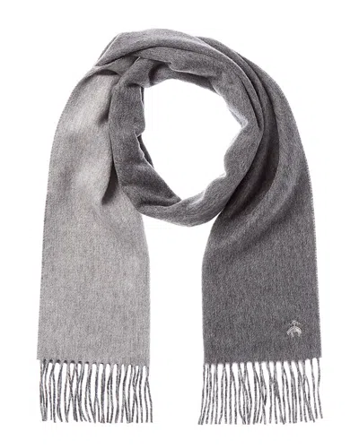 Brooks Brothers Double-face Wool & Cashmere-blend Scarf In Multi