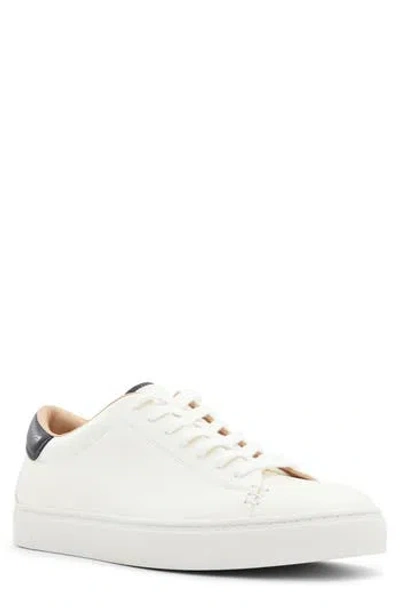 Brooks Brothers Douglass Leather Sneaker In White