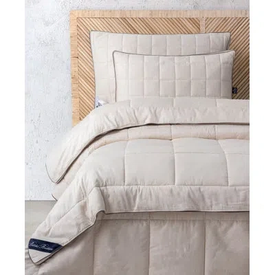 Brooks Brothers Down Alternative Medium Pillow In Brown