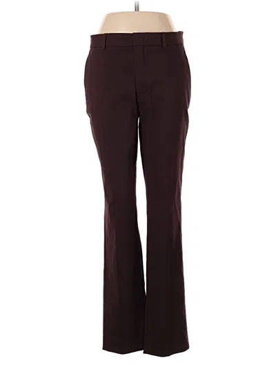 Pre-owned Brooks Brothers Dress Pants In Burgundy