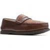 Brooks Brothers Eastport Penny Loafer In Dark Brown